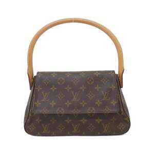 LOUIS VUITTON Brown Monogram Mini Looping Shoulder Bag